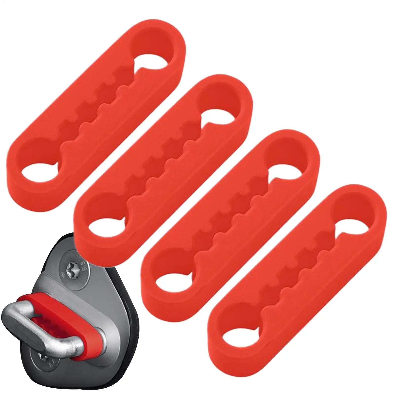 Car Shock Absorber Easy Installation Silicone Damper Cushion Car Door Shock-Absorbing Cushion for Vehicles RV Truck Automotive Oasis Select
