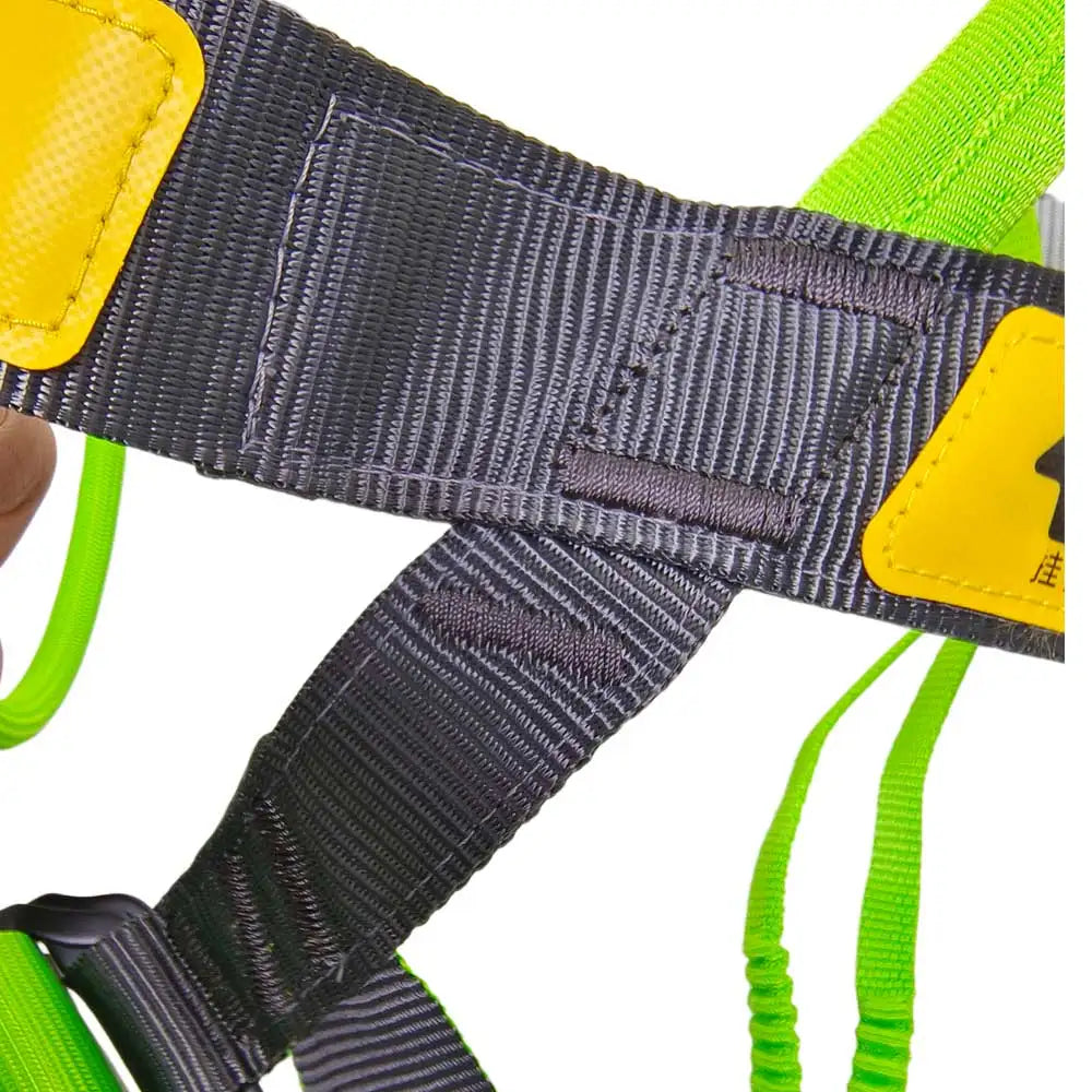 Lightweight Rock Climbing Harness Half Body Sit Harness for Mountaineering Abseiling Rappelling High Altitude Work Safety Belt Oasis Select