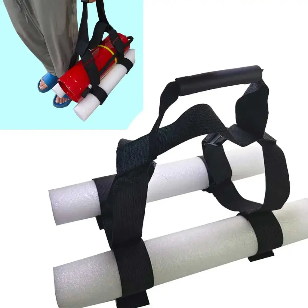 Scuba Diving Tank Carrier Holder with Bumper Anti Rolling Cylinder Transport Carry Strap with Anti Hitting Sliding Grip Oasis Select