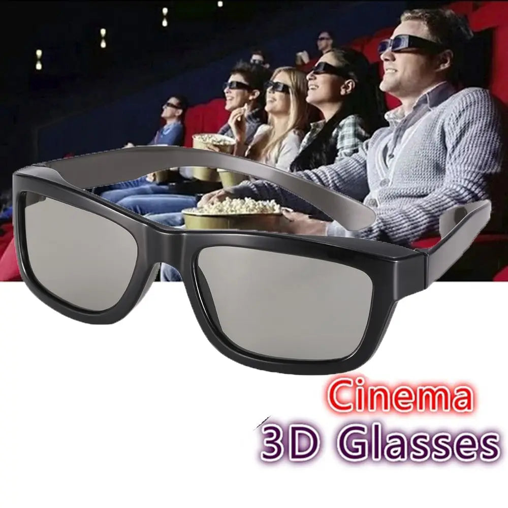Circular Polarized TV Projector Film Home Theater Cinema Plastic Dimensional Anaglyph 3D Vision Movie Glasses 3D Glasses Oasis Select