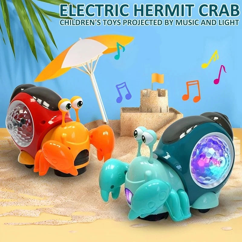 Crawling Crab Baby Toys With Music Light Up Interactive Musical Toys For Baby Dancing Crawling Toys Moving Toddler Toys 0 12 Oasis Select