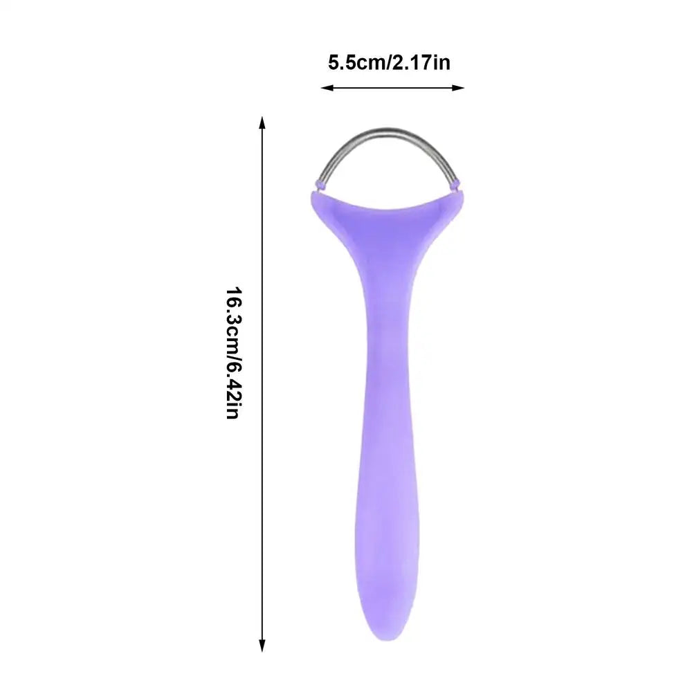 Face Hair Remover Facial Epilator Tool Spring Chin Epilator Tool Spring Threaded Hair Removal Device For Lip Neck Eyebrow Nose Oasis Select China Mainland Purple