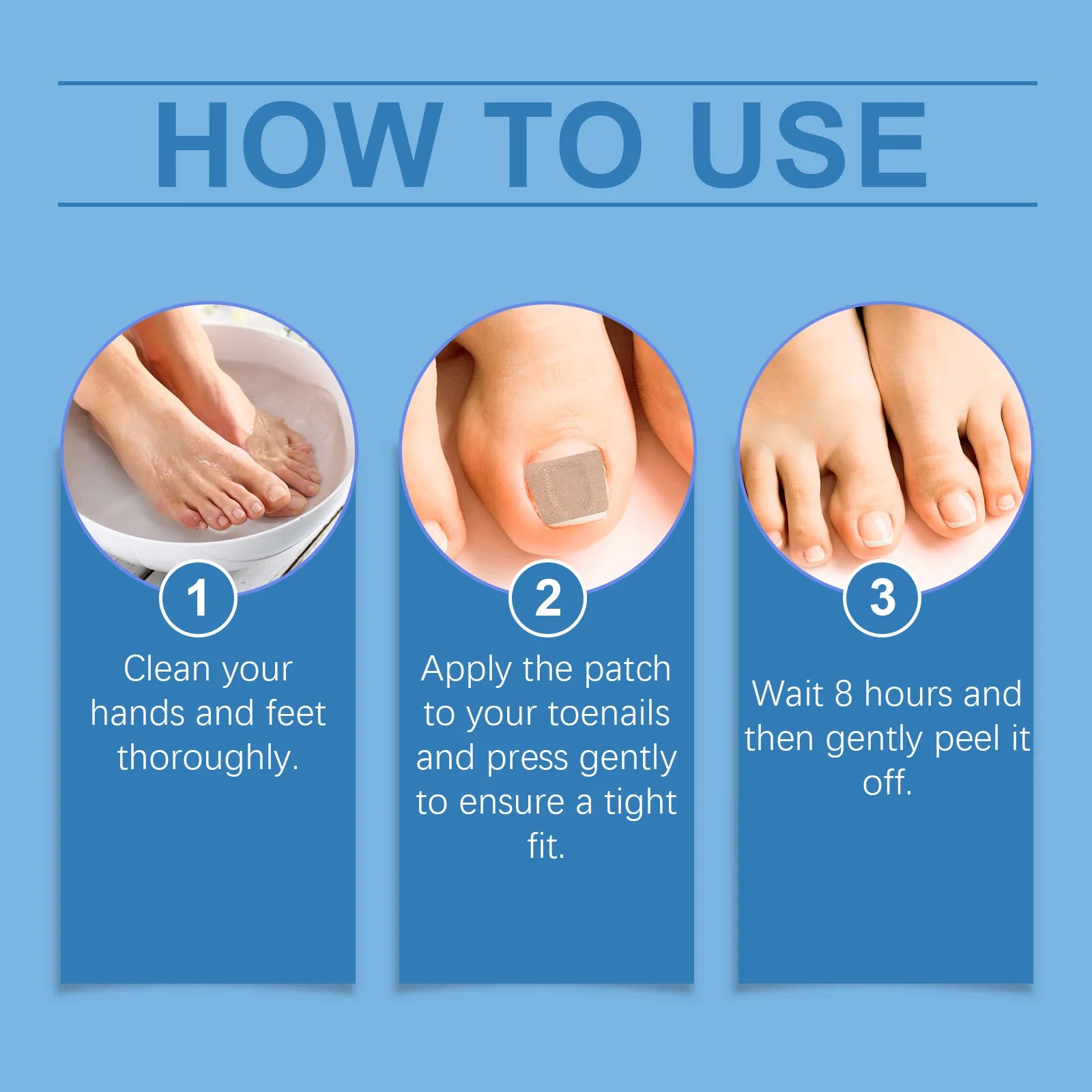 XIMONTH Nail Care Patch Eliminate Dirts Relieve Discomfort Repair Damage Correcte Surface Brightening Luster Nail Nourish Patch Oasis Select