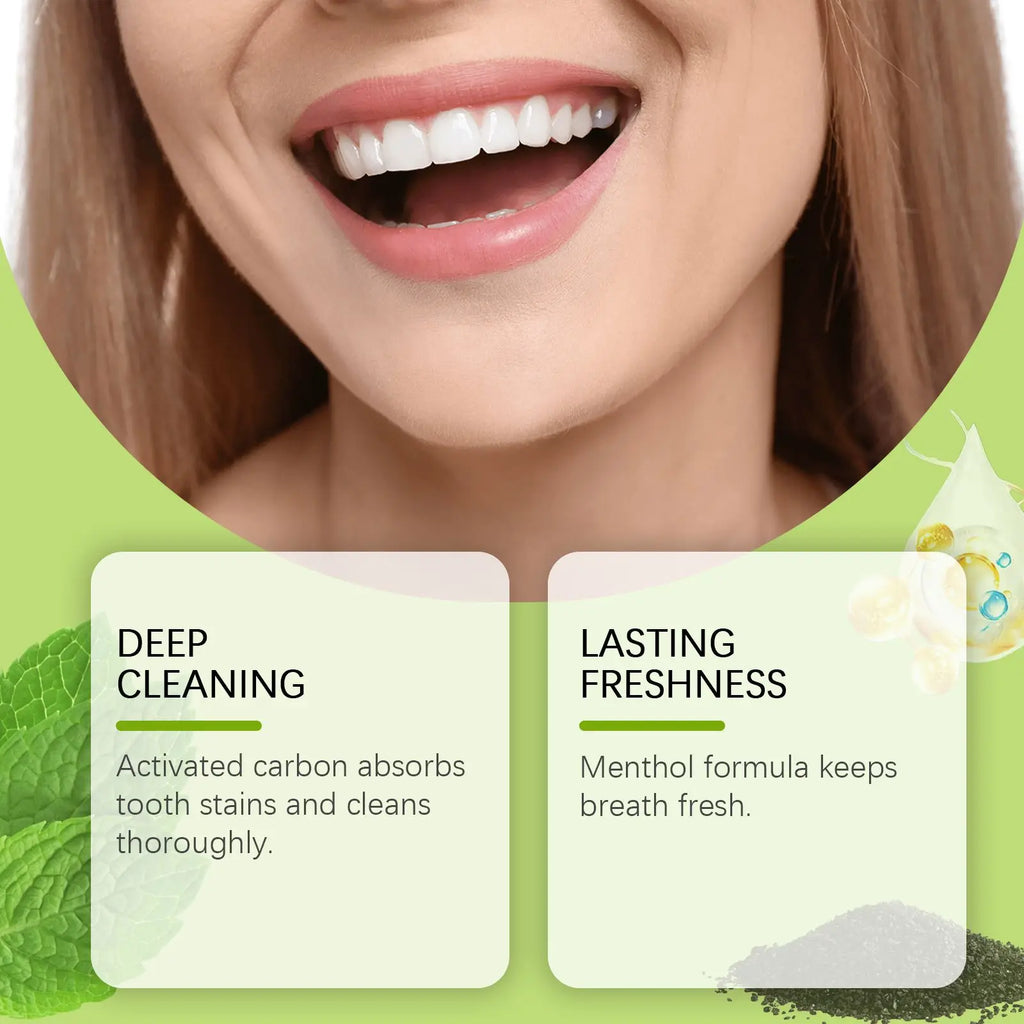 Oralhoe Bamboo Charcoal Whitening Toothpaste – Remove Stains Whitening Toothpaste Oasis Select