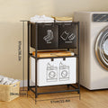 Foldable Laundry Basket with Lid – Multi-Use Storage Bin