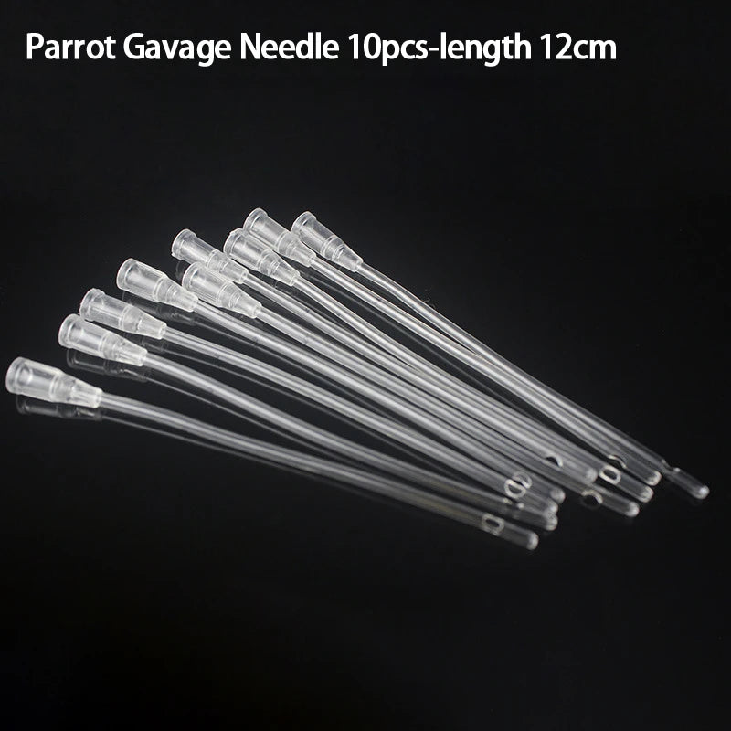 Parrot Little Bird Oral Gavage Needle Outer Diameter 2mm Length About 8/12/15cm Silicone Soft Tube Oasis Select 10pcs 12cm