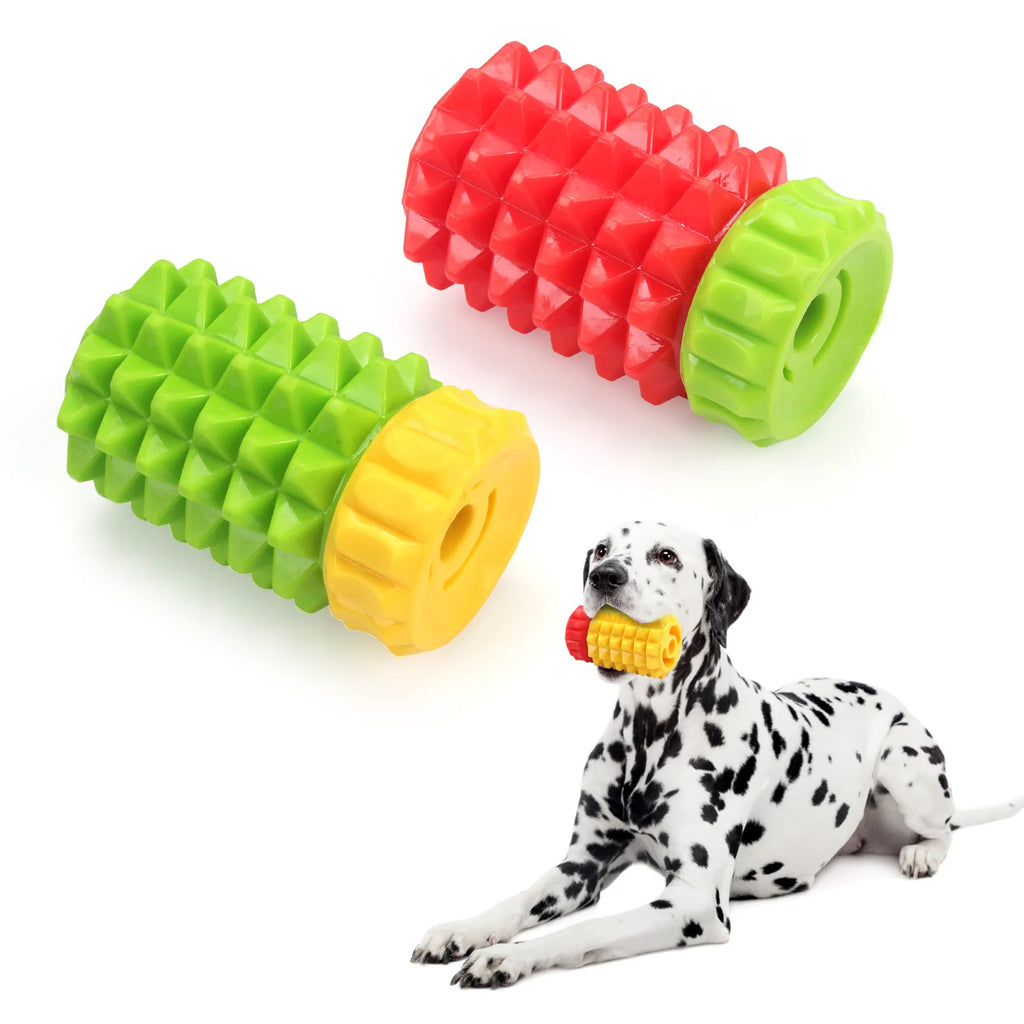 Simulated Corn Cob TPR Dog Toy, Scratch-resistant, Teething Stick, and Leak-bite Dog Toy Oasis Select