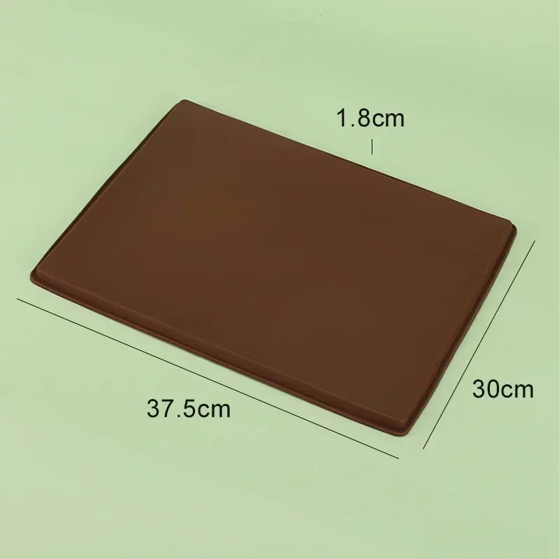 Swiss Cake Roll Mat Silicone Baking Mat Non-stick Baking Pastry Tool Macaron Roll Pad Bakeware Cake Tray Oven Kitchen Accessory Oasis Select