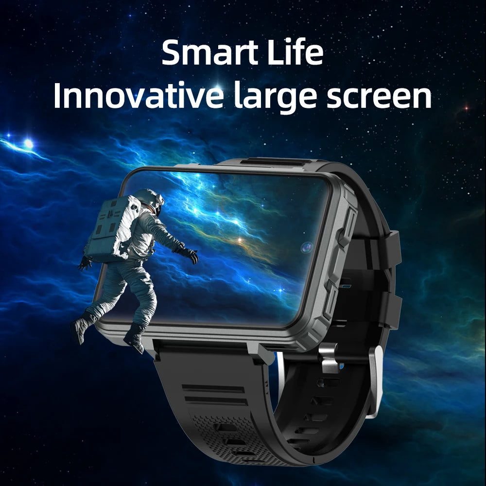 VP999 Men Smartwatch 2.4inch Large Amoled Smartwatch With Dual Camera GPS WIFI Sim Card Slot Play Game Video Calling App Store Oasis Select