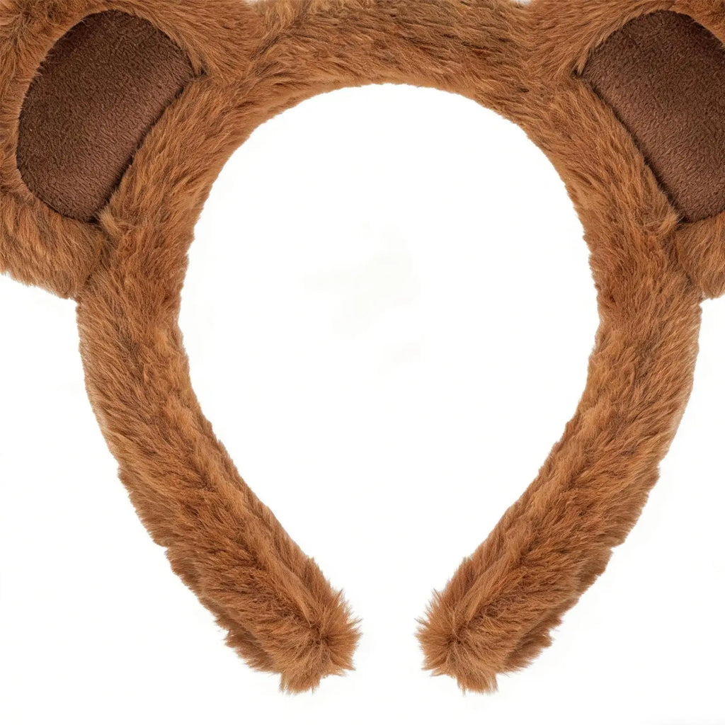 Headband Cute Bear Ears Plush Hairband Women Girls Wash Face Lovely Animal Headbands Cosplay Hoops Band Hair Accessories Oasis Select