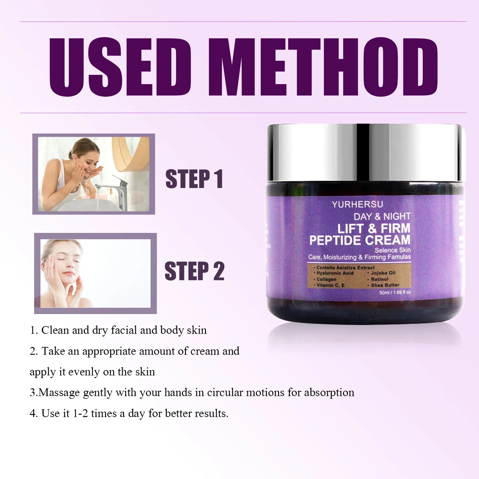 YURHERSU Day & Night Lifting & Firming Face Cream – All Skin