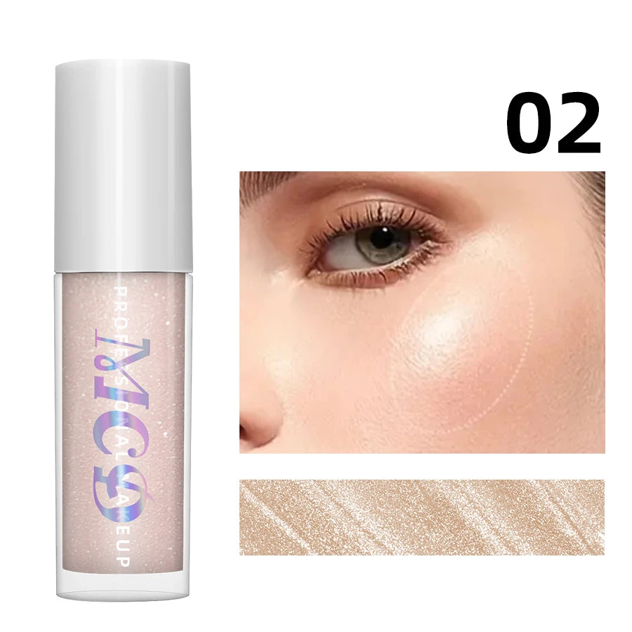 MCD 7-Color Diamond Liquid Highlighter & Body Bronzer Spray