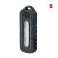 LED Red Blue Caution Emergency Police Light with Clip USB Rechargeable Shoulder Flashing Warning Safety Torch Bike Tail Lamp Oasis Select W676