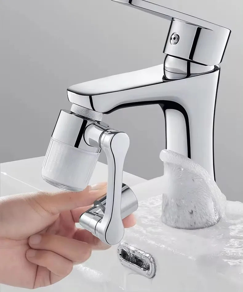 New Kitchen Faucet Extender with Filter 2 Modes Metal Universal Swivel Bubbler Nozzle 1440° Rotate Filtered Faucet Extension Oasis Select