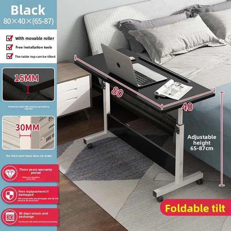 Multi-functional Computer Desk Bedside Table Mobile Lifting Small