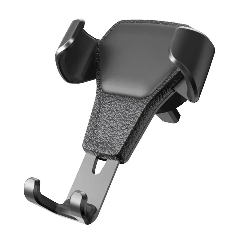 1/2/3/4pcs Universal Gravity Auto Phone Holder Car Air Vent Clip Mount Mobile Phone Holder CellPhone Stand Support For iPhone Oasis Select Black 1pc
