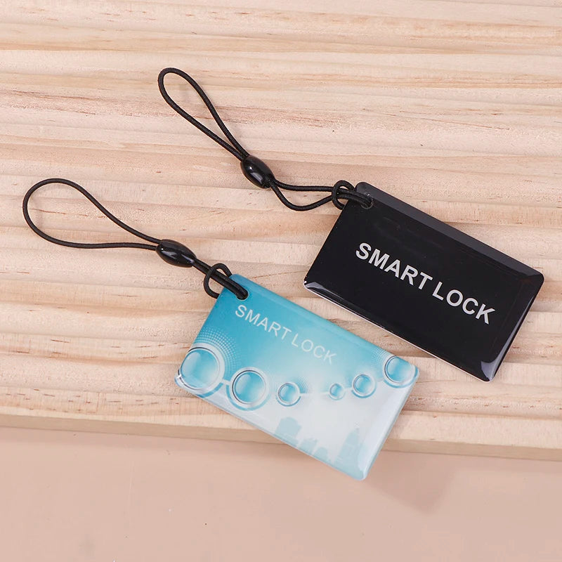 10Pcs 5*3cm 13.56Mhz IC Card Tuya TTlock BLE Electronic Smart Door Lock Card Digital Smart Fingerprint Locks Unlock RFID Card Oasis Select