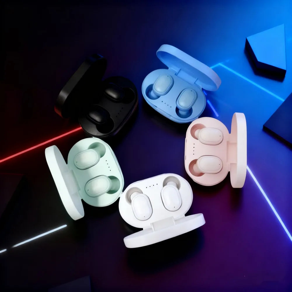 New TWS Bluetooth Earphones Wireless Bluetooth Headset Noise Cancelling Headsets With Microphone Headphones for SmartPhone Oasis Select