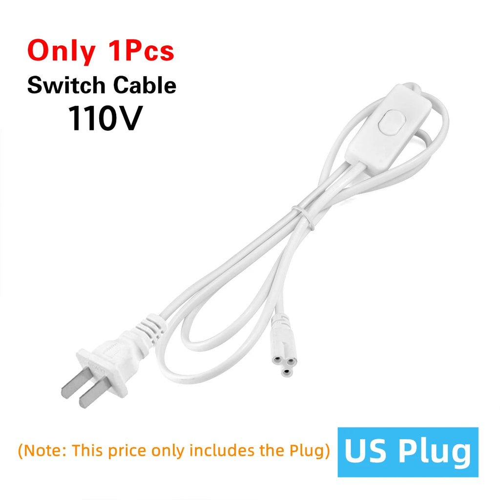 50cm T5 LED Light Bar 15W Wall Lamp Integrated,Garage/Shop/Office Decor Lighting AC 85V-265V Tube, Fluorescent Replacement Oasis Select Only US Swtich Cable