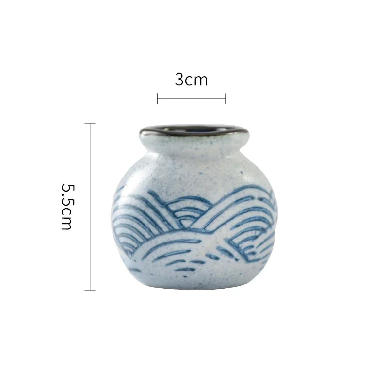 Ceramic Spice Jar Salt and Pepper Shakers Wooden Tray Seasoning Box Home Kitchen Tools Spice Organizer Jars Kitchen Accessories Oasis Select B Toothpick Jar-1