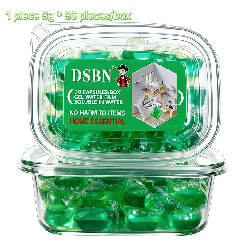 Odor Removal Sewer Cleaner Scented Gel Airs Freshener For Sinks Drains Gel Water Film Soluble In Water For Kitchen For Bathroom Oasis Select 60pcs