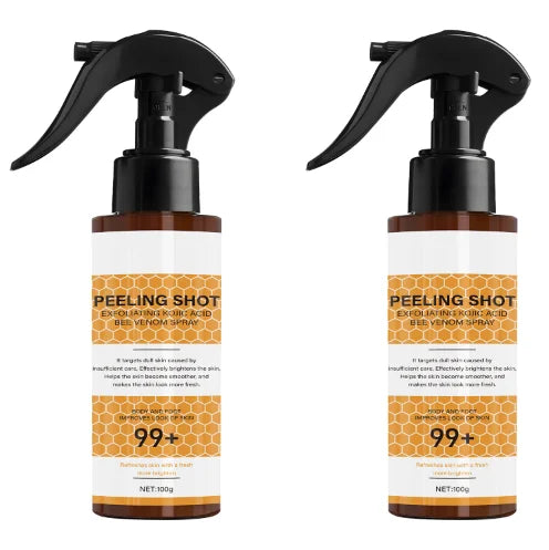 Retinol & Bee Venom Peeling Shot – Exfoliating Moisturizer Facial Peeling Exfoliator Oasis Select black 100g