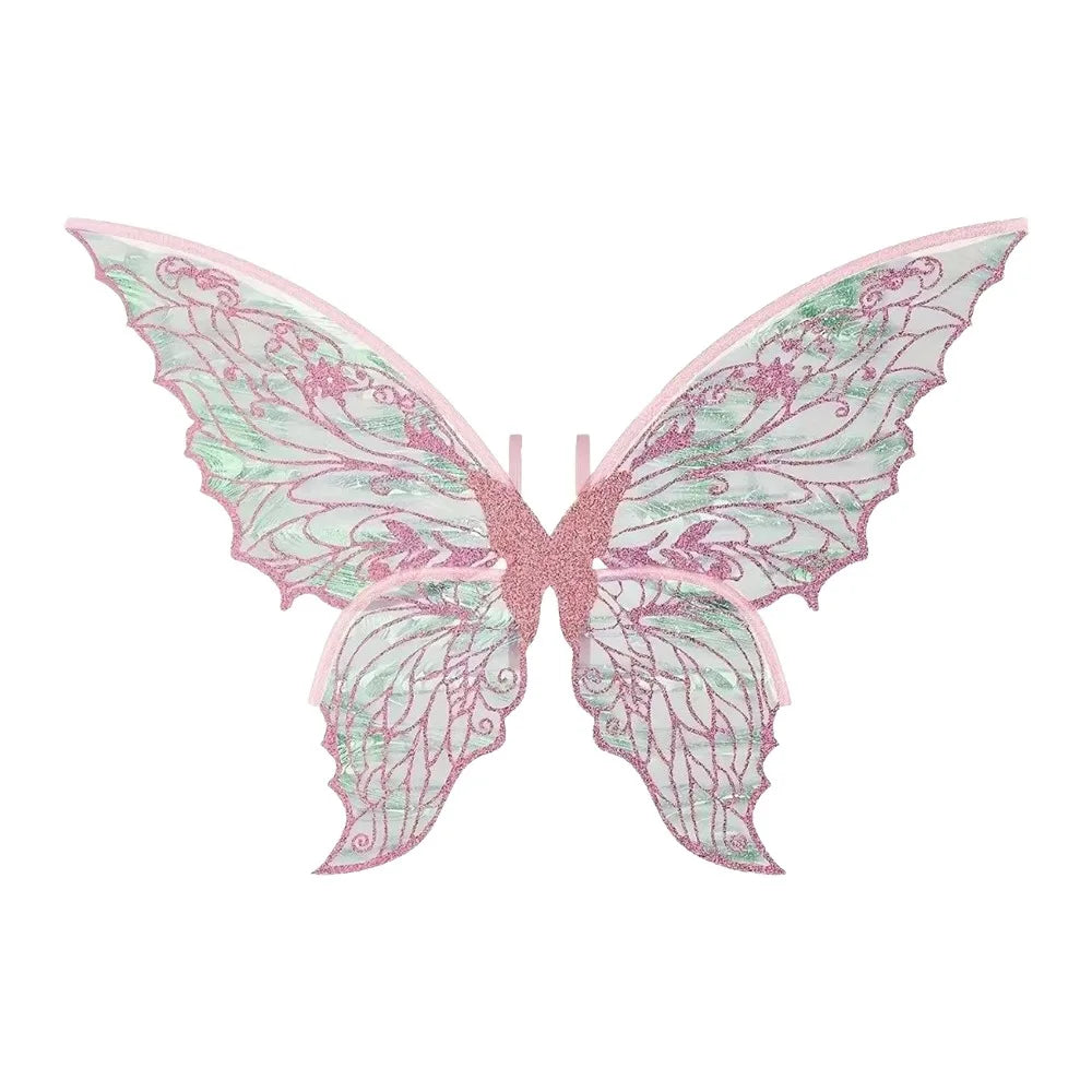 Princess Angel Fairy Wings – Sparkling Organza Butterfly Wings