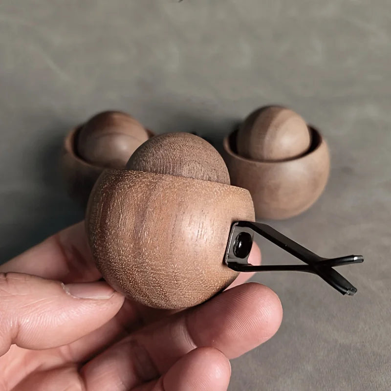 Car & Home Essential Oil Diffuser - Made of Wood Mini Cute Natural Fragrance Diffuser Suitable for Bedroom Living Room Bathroom Oasis Select