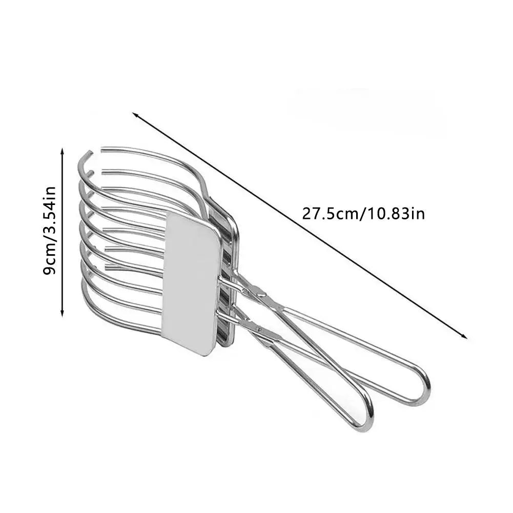 2026 New Stainless Steel Multi-function BBQ Clip Slicer Rustproof Portable Meat Ham Bread Cutter Kitchen Tool for Home Outdoor Oasis Select