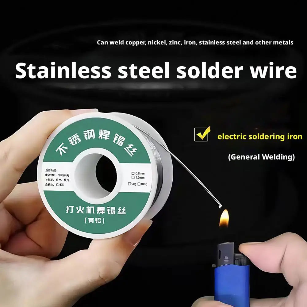No-Clean Rosin Core Solder Wire 2.0% Flux – 20g 50g 100g