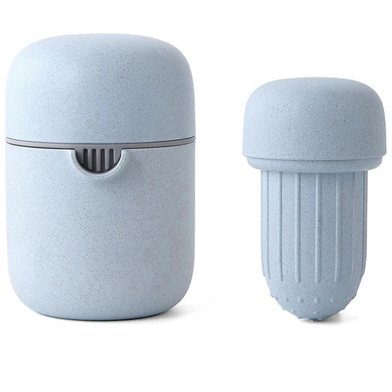 Manual Citrus Juicer – Hand Press Lemon & Orange Squeezer Manual Citrus Juicer Oasis Select blue 14x10cm