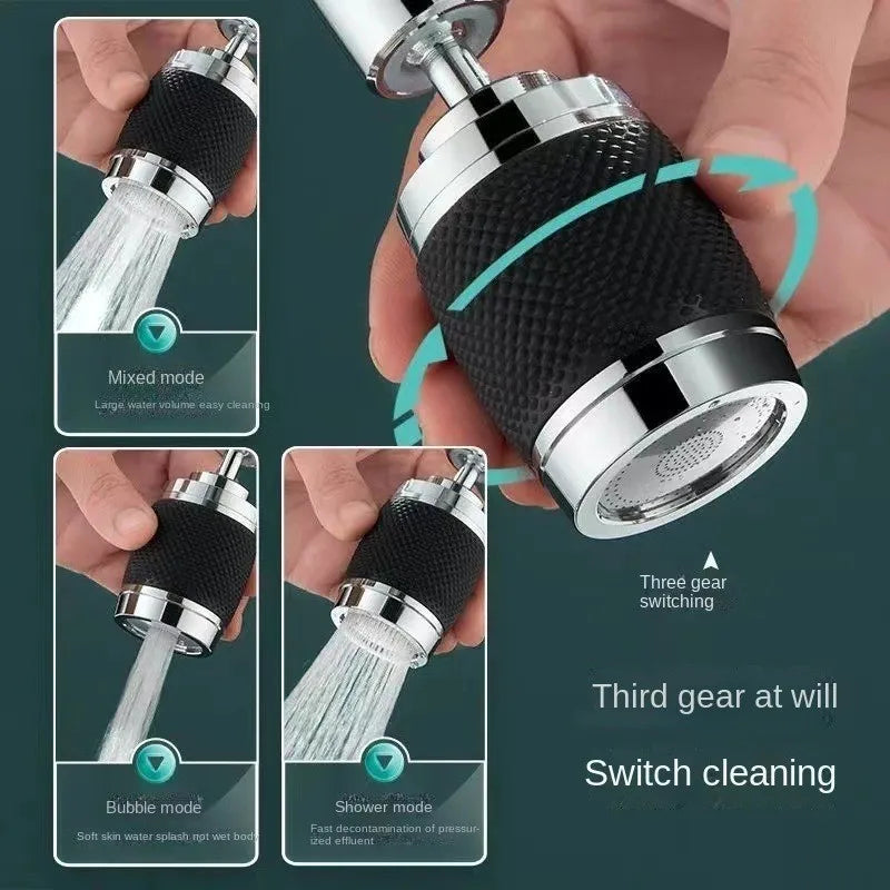 3 Modes Universal Kitchen Faucet Adapter 360 Rotation Faucet Filter Extenders Spray Water Saving Tap Nozzle Kitchen Gadgets Oasis Select