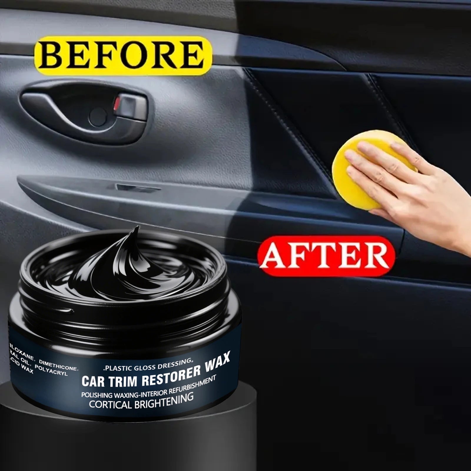 Car Plastic & Trim Restorer | Ceramic UV Coating – Back to Black