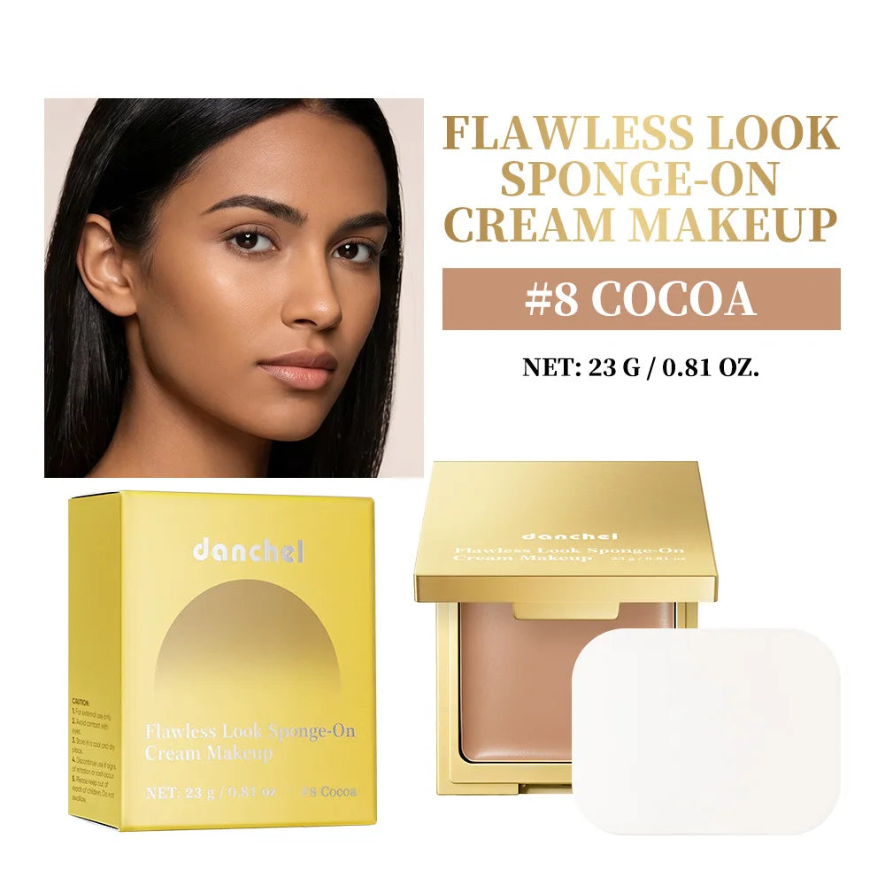 Cream Foundation Sponge – Medium-to-Full Coverage Oil Control Cream Foundation Oasis Select 8Cocoa
