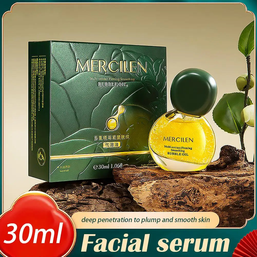 30ml Facial Supplements Skin Active Anti Aging Multi Premium Smoothing Bubble Oil Essence Elastic Delicate Face Serum Skincare Oasis Select