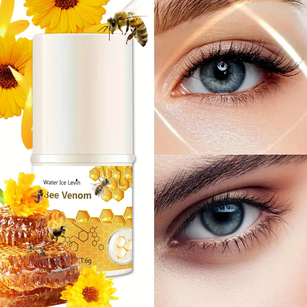 Bee venom Eyes Cream stick Dark Circles Remove Eye Bags Under Eye Hyaluronic Acid Moisturizing Serum Against Puffiness Eye Care Oasis Select