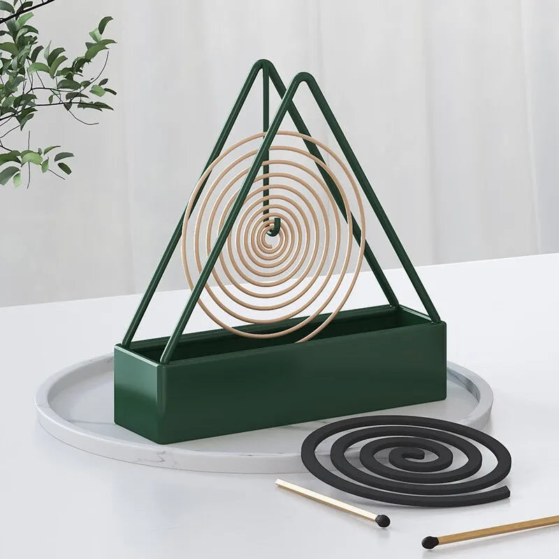 Mosquito Coil Holder Incense Holders Coil Incense Burner Frame Rack For Home Bedroom Patio Summer Mosquito Repellent Accessories Oasis Select
