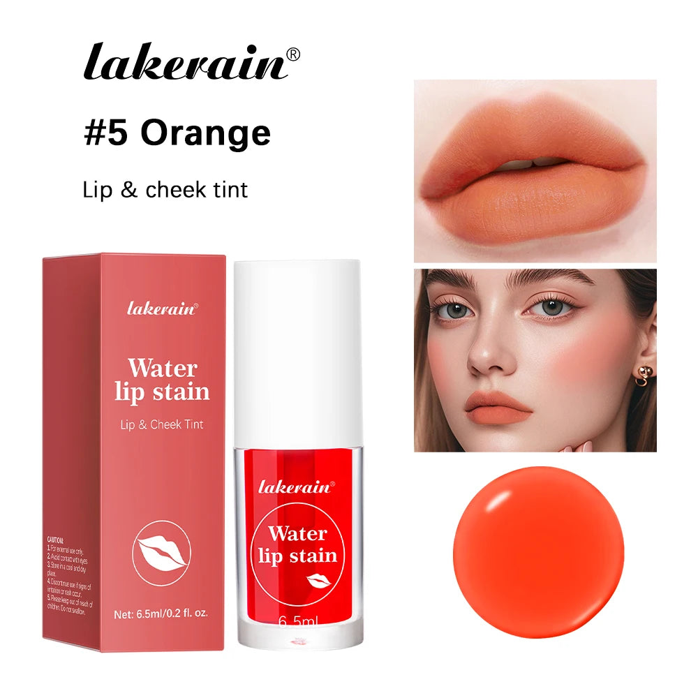 Fruity Water Lip Tint Gloss 4 Color Moisturizing Lip Glaze Long Lasting Lip Ink Face Lip Dual Purpose Liquid Lipstick Cosmetic M Oasis Select 5