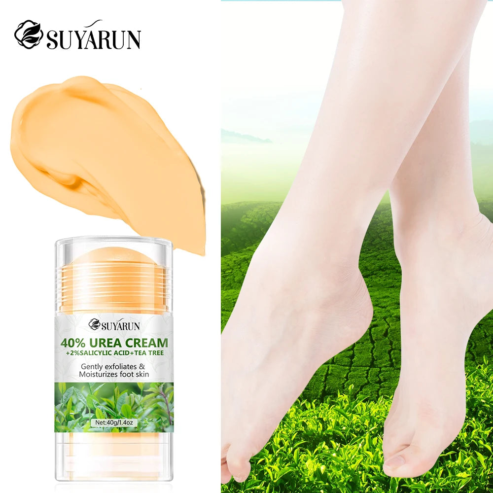 SUYARUN Salicylic Acid Urea Tea Tree Stick - Anti-Blemish, Exfoliating Foot & Face Care, Dead Skin Removal, Moisturizing. Oasis Select