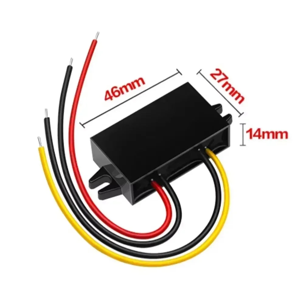 12v24v to 5 Volt 3A DC DC Step Down Converter Car LED Buck to 5V Switching Power Supply 9V 12V 24V 36V 48V 60V 72v 80v to 5V Oasis Select
