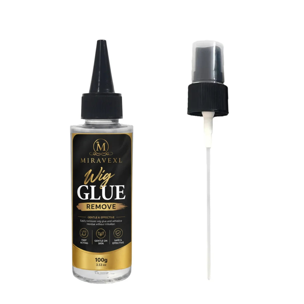 MIRAVEXL Wig Glue Remove— Suitable for wig tape, lace hairpieces, and tape-in hair extensions; gently dissolves the bond. Oasis Select 1PC