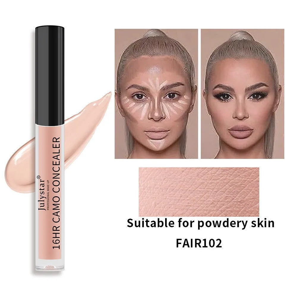Waterproof Full Coverage Concealer Cream – Long-Wear Smooth Finish
