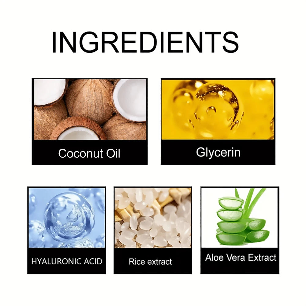 SUYARUN Natural Rice & Coconut Exfoliating Scrub - Gentle Brightening Face/Body Scrub for All Skin Types, Vegan, Sulfate-Free. Oasis Select
