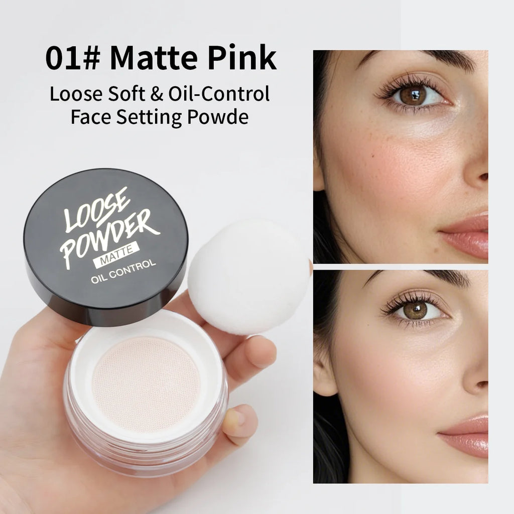 Hello Kiss Translucent Matte Setting Powder – Oil Control