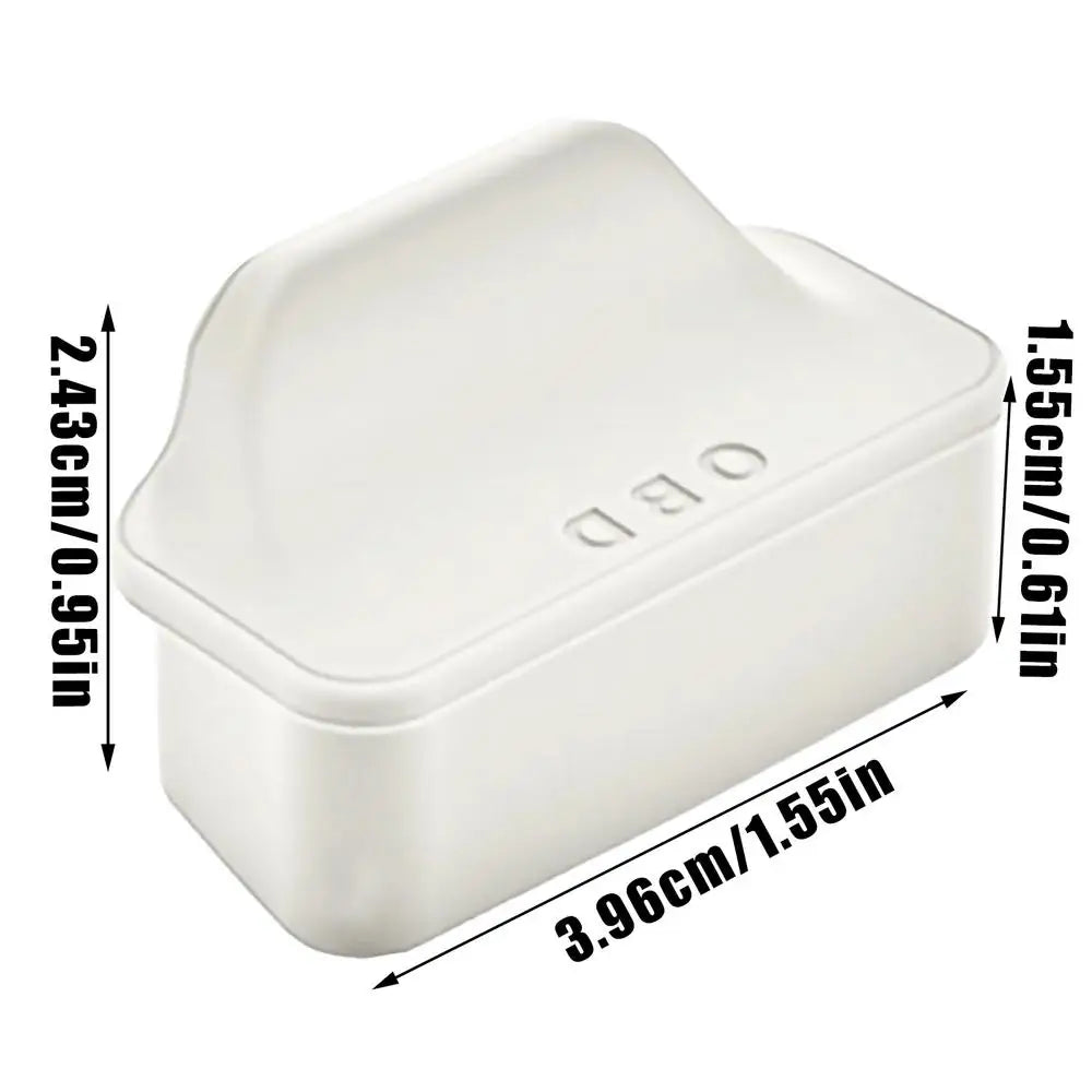 1PC Car OBD Port Dust Cover Universal Silicone Waterproof Protector Auto Diagnostic Connector Plug Cap Interior Decor Accessorie Oasis Select White