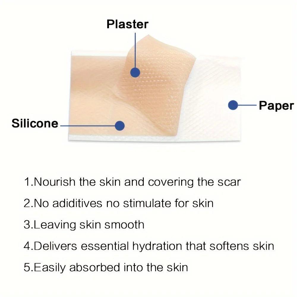 Invisible Silicone Scar Covering Patch 150cm Roll Silicone Skin Patch Oasis Select