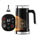 5-in-1 Milk Frother LED Touchscreen – Hot & Cold Foam Maker
