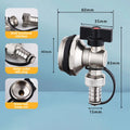 Floor Heating Drain Valve Drain Valve Connector Offers Exceptional Erosion Resistance And Durability Oasis Select G1 1 4 China Mainland