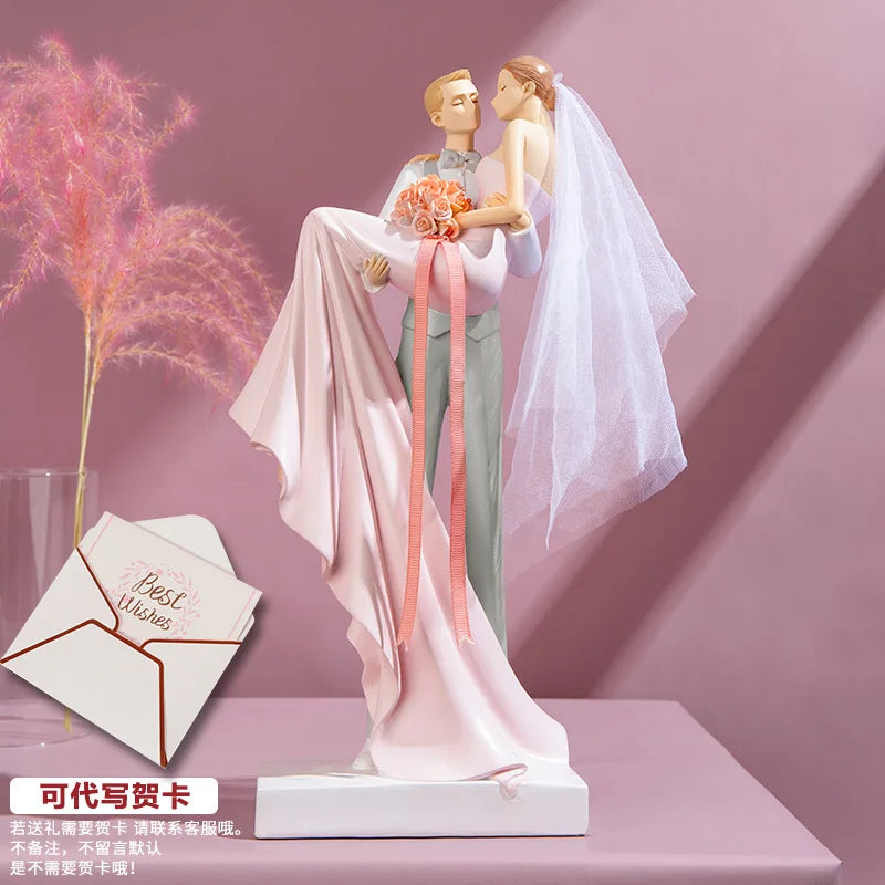 European-style Wedding Gifts, Room TV Cabinet Decorations, Practical for Newlyweds, Valentine's Day Wedding Room Ornaments Oasis Select