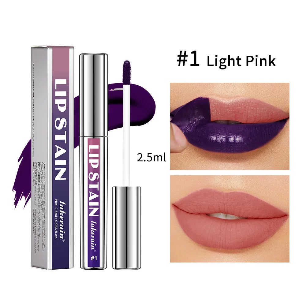 Peel Off Rose Pink Lip Gloss Matte Outline Contour Tattoo Lip Stain Waterproof Transfer Resistant Tear Off Natural Lip Tint Oasis Select 1 Light Pink